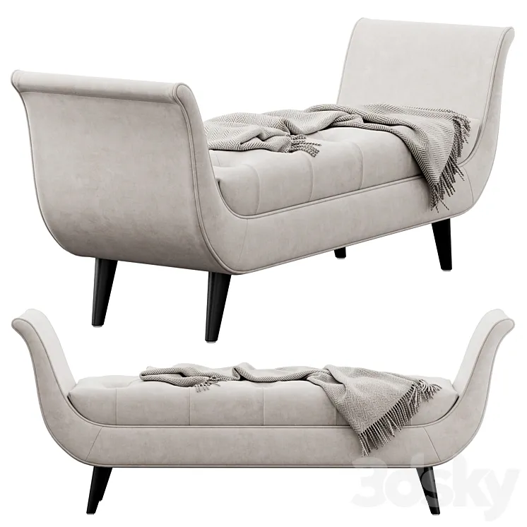 Cordelia Bench by Etta Avenue 3D Model Free Download