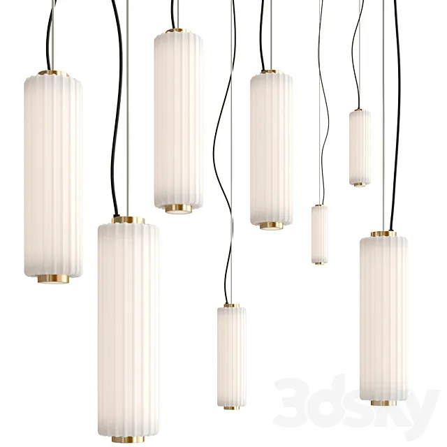 CORDIALE Pendant lamp By SLIDE 3D Model CORDIALE Pendant lamp By SLIDE 3D Model
