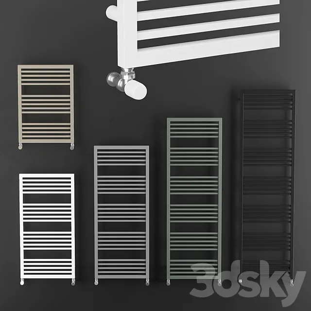 Cordivari naike towel rails 3DModel Cordivari naike towel rails 3DModel