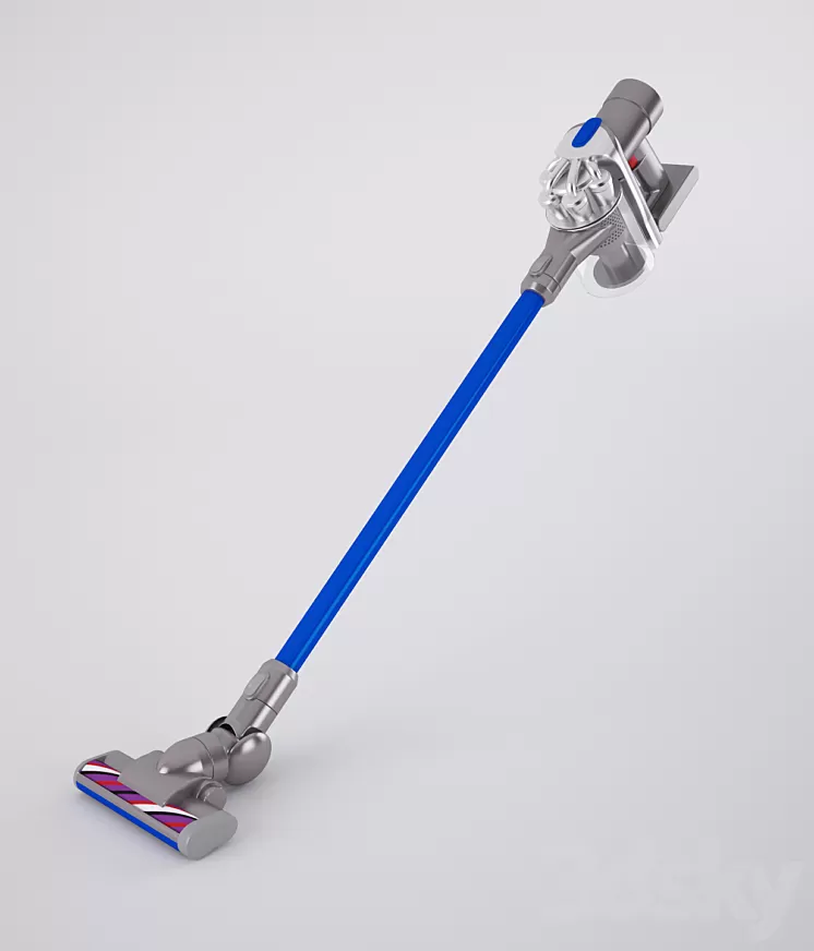 3DSKY] Cordless Vacuum Cleaners Dyson Dc45 3D Model | NEW UPDATE 2024