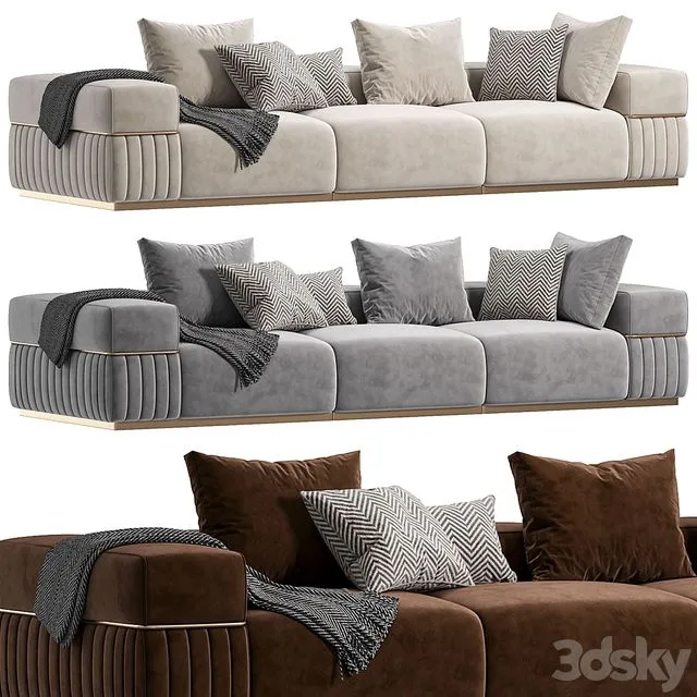 CORDOBA SOFA BY CAZARINA 3D Model