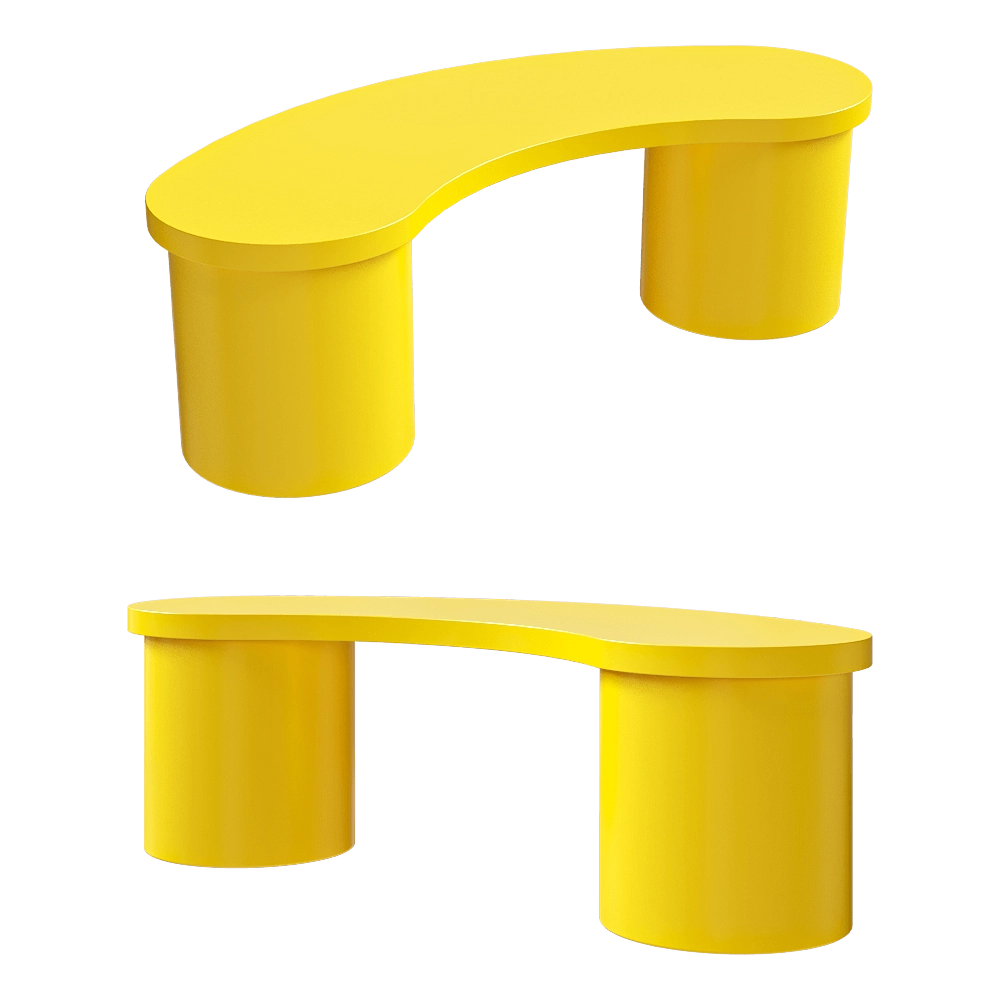 CORE objects – Children’s bench ELEPHANT 3D Model