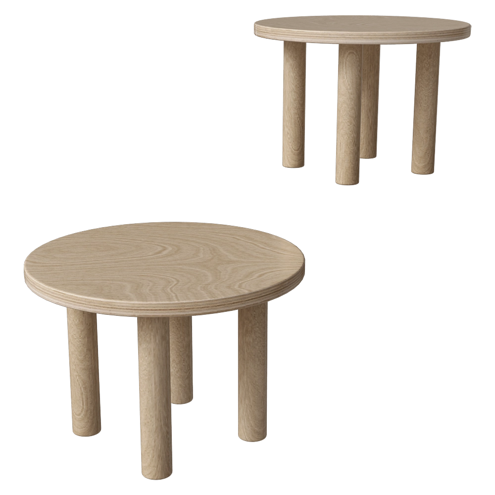 CORE objects – Children’s table ELEPHANT + 3D Model