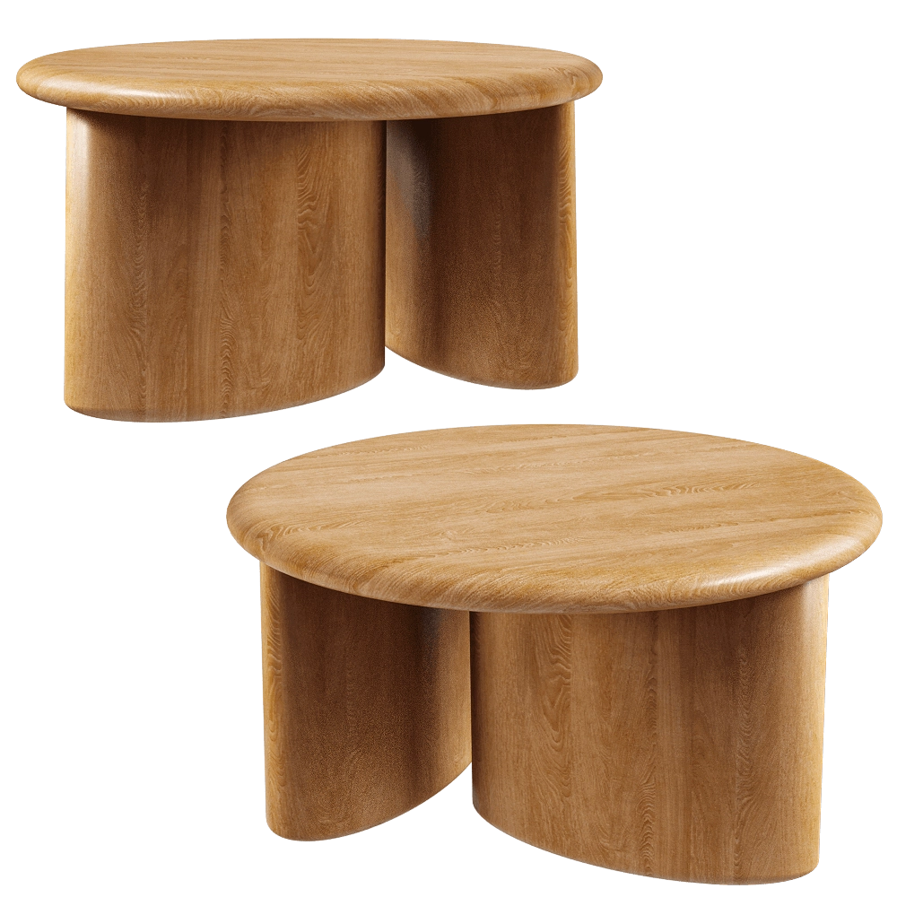 CORE objects – Coffee table MASSIVE 3D Model