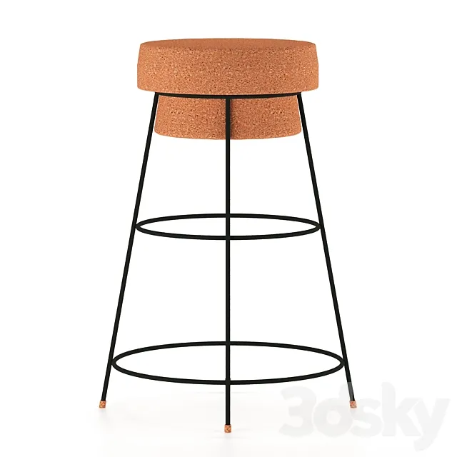 Cork seat 3DModel