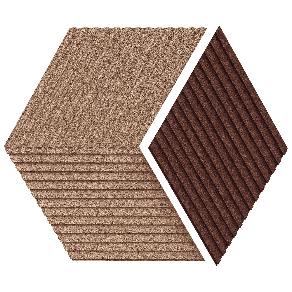 CORKBEE – Wall panel Stripe 3D Model
