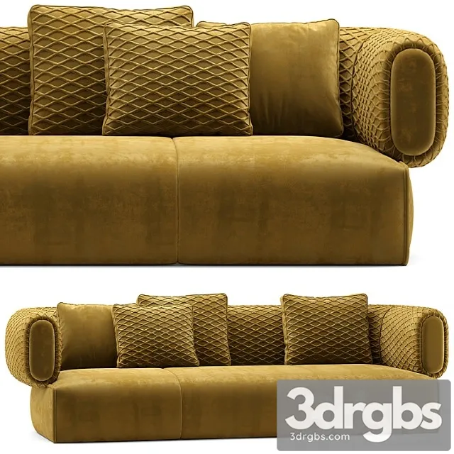 Cornelio Cappellini Hug Sofa 3D Model Download Cornelio Cappellini Hug Sofa 3D Model Download