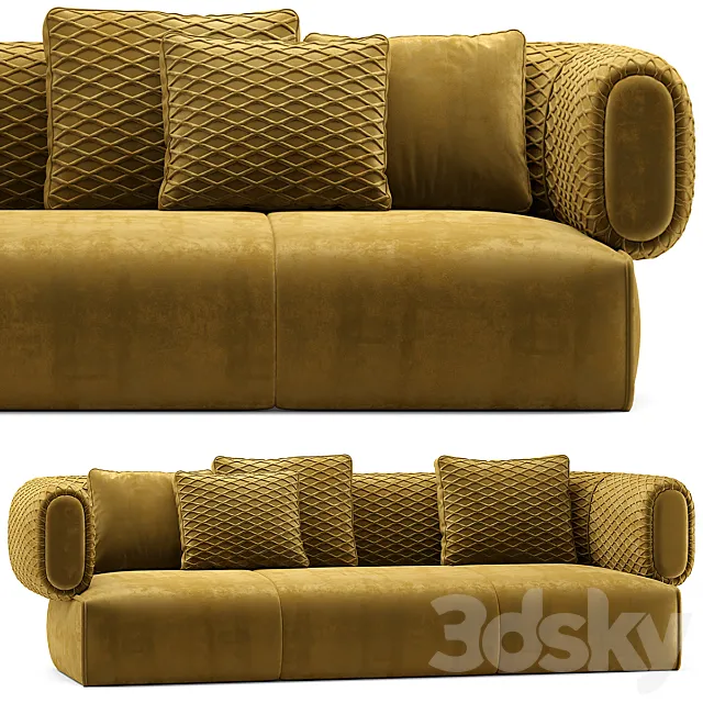 Cornelio Cappellini HUG sofa 3DModel