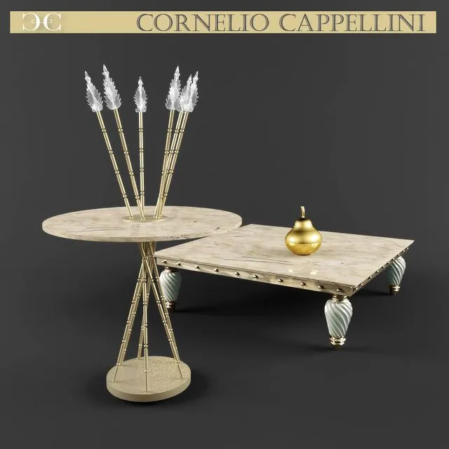 Cornelio Cappellini tables 3D Model