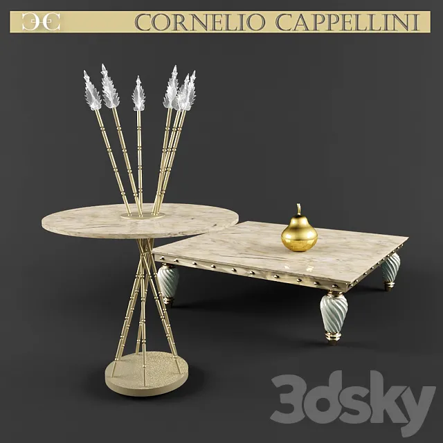 Cornelio Cappellini tables 3D Model