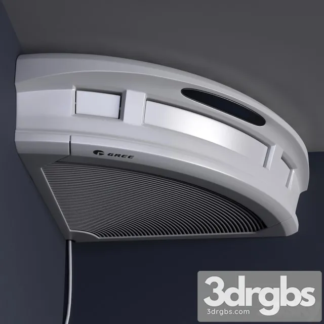 Corner Air Conditioning Gree Corner 3D Model Download