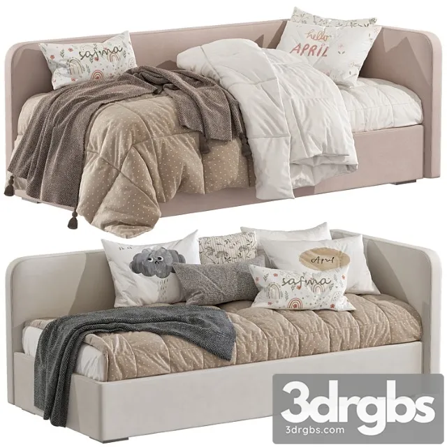 Corner bed Bruni Kids zzzsh 3D Model Download Corner bed Bruni Kids zzzsh 3D Model Download