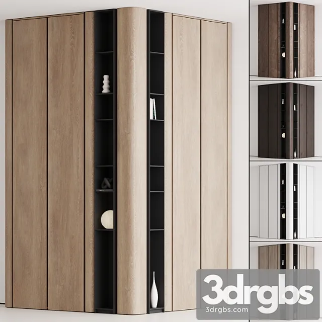 Corner Cabinet 008 3D Model Download