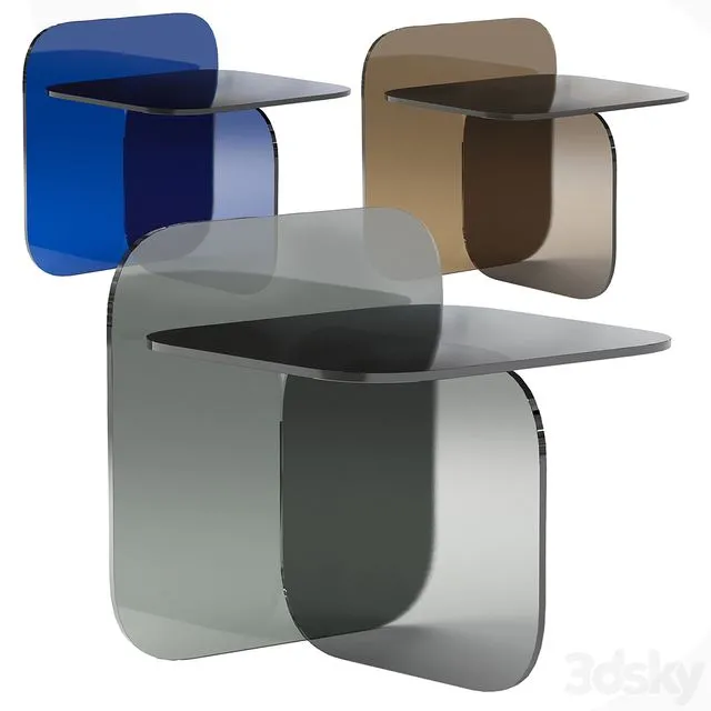 Corner Design Boone coffee tables 3D Model