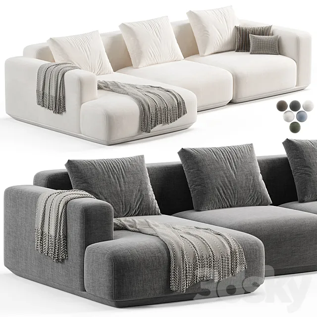 Corner Grant Sofa By Lavsit 3D Model