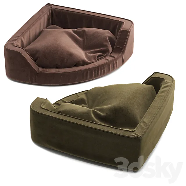 Corner lounger 3D Model Corner lounger 3D Model