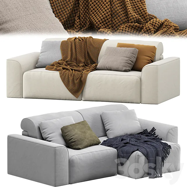 Corner Sofa Baivin Soft Light by Divan.ru _ Corner Sofa Baivin 3D Model Corner Sofa Baivin Soft Light by Divan.ru _ Corner Sofa Baivin 3D Model