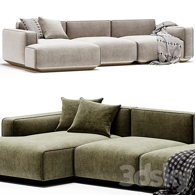 Corner Sofa Grant By Lavsit 3D Model Corner Sofa Grant By Lavsit 3D Model