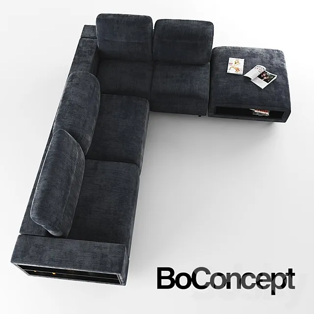 Corner sofa Hampton BoConcept 3DModel Corner sofa Hampton BoConcept 3DModel