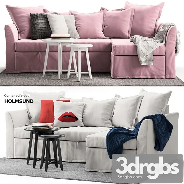 Corner sofa holmasund ikea 3D Model Download Corner sofa holmasund ikea 3D Model Download