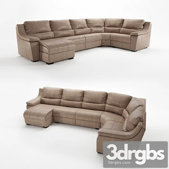 Corner Sofa Kalinka 72 3D Model Download Corner Sofa Kalinka 72 3D Model Download