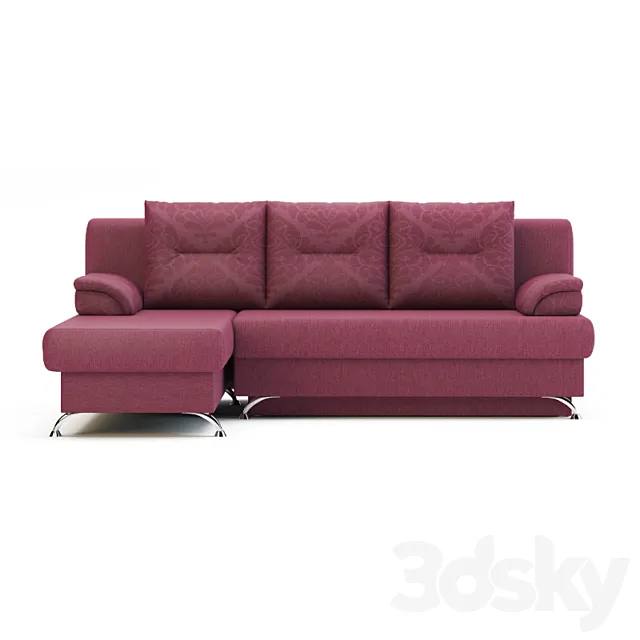 Corner sofa Laguna Study 3D Model Corner sofa Laguna Study 3D Model