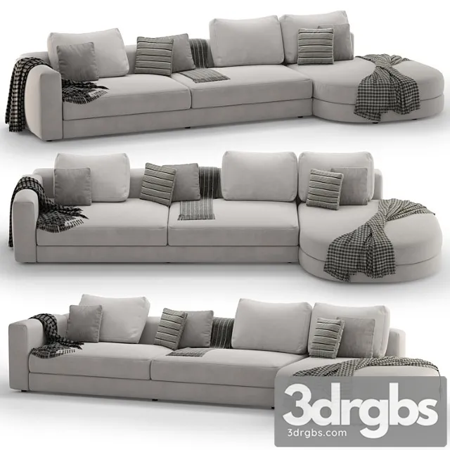Corner Sofa Leme Venise 002 3D Model Download Corner Sofa Leme Venise 002 3D Model Download