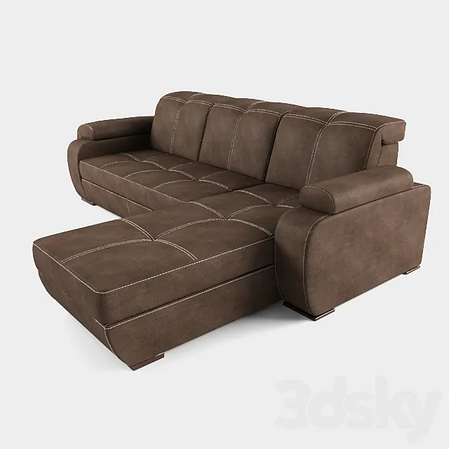Corner sofa Monterrey 3D Model Corner sofa Monterrey 3D Model
