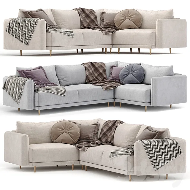 Corner sofa Sayle from Divan.ru 3D Model Corner sofa Sayle from Divan.ru 3D Model