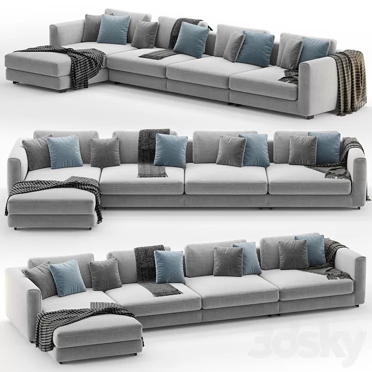 Corner sofa_002 CTS SALOTTI CAPETOWN 3D Model Free Download
