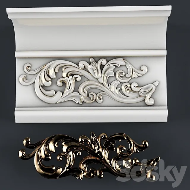 Cornice 3D Model