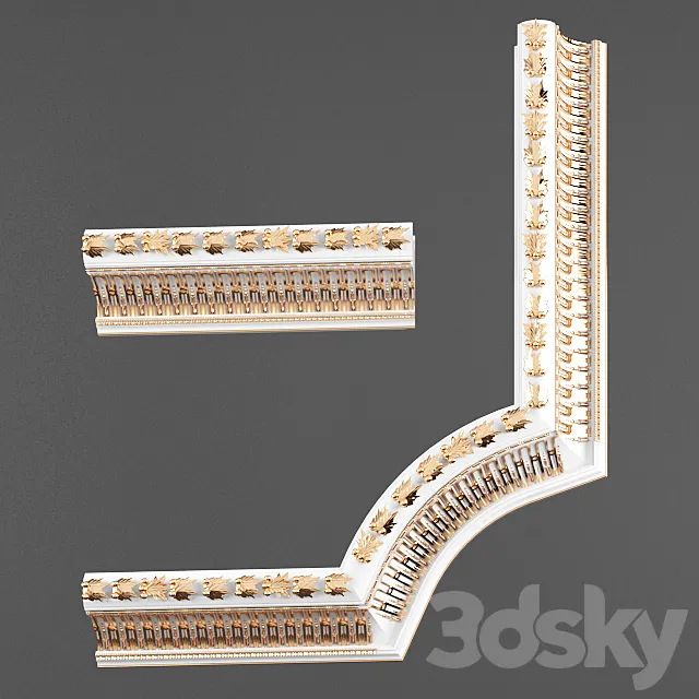 cornice 3D Model cornice 3D Model