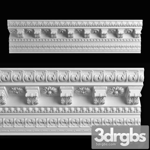 Cornice Arkada K 135 3D Model Download Cornice Arkada K 135 3D Model Download