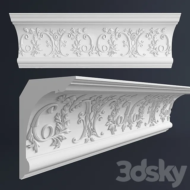 Cornice Peterhof K 184 3DModel