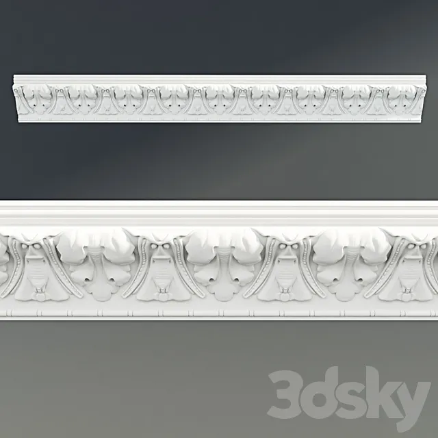 Cornice “Peterhof” K25 3D Model