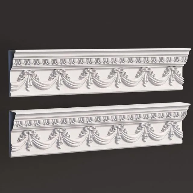 Cornice workshop Peterhof K 223 3D Model Cornice workshop Peterhof K 223 3D Model