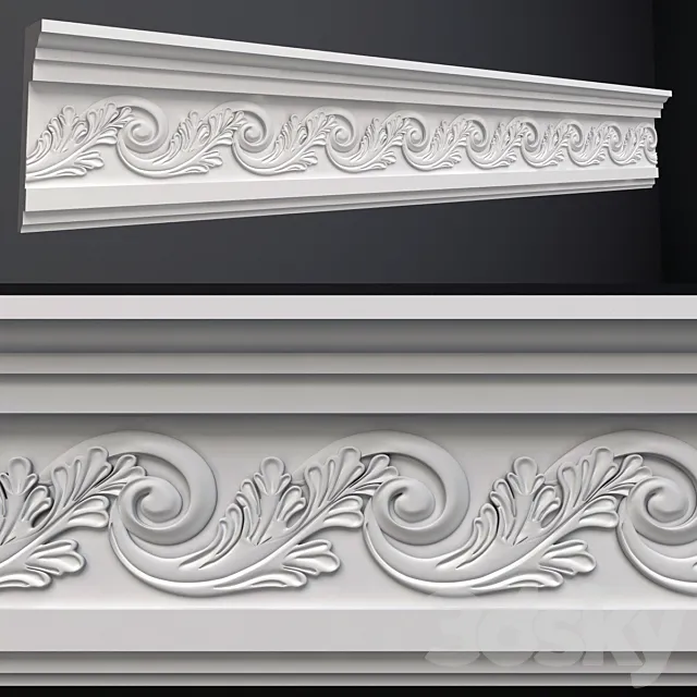 Cornices 3D Model
