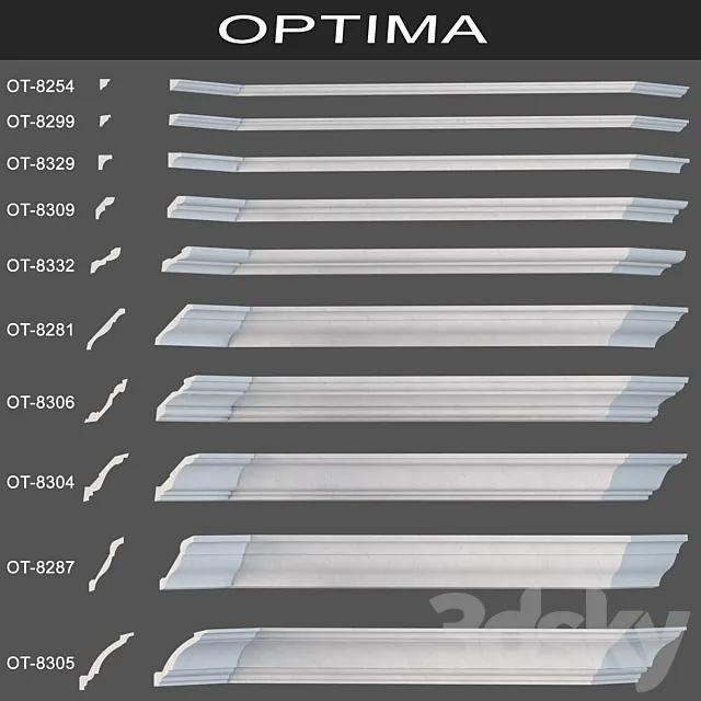Cornices optima 3DModel Cornices optima 3DModel