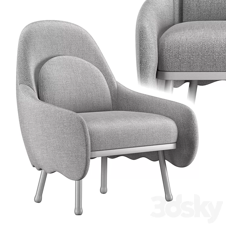 Corolla chair 272 3D Model Corolla chair 272 3D Model