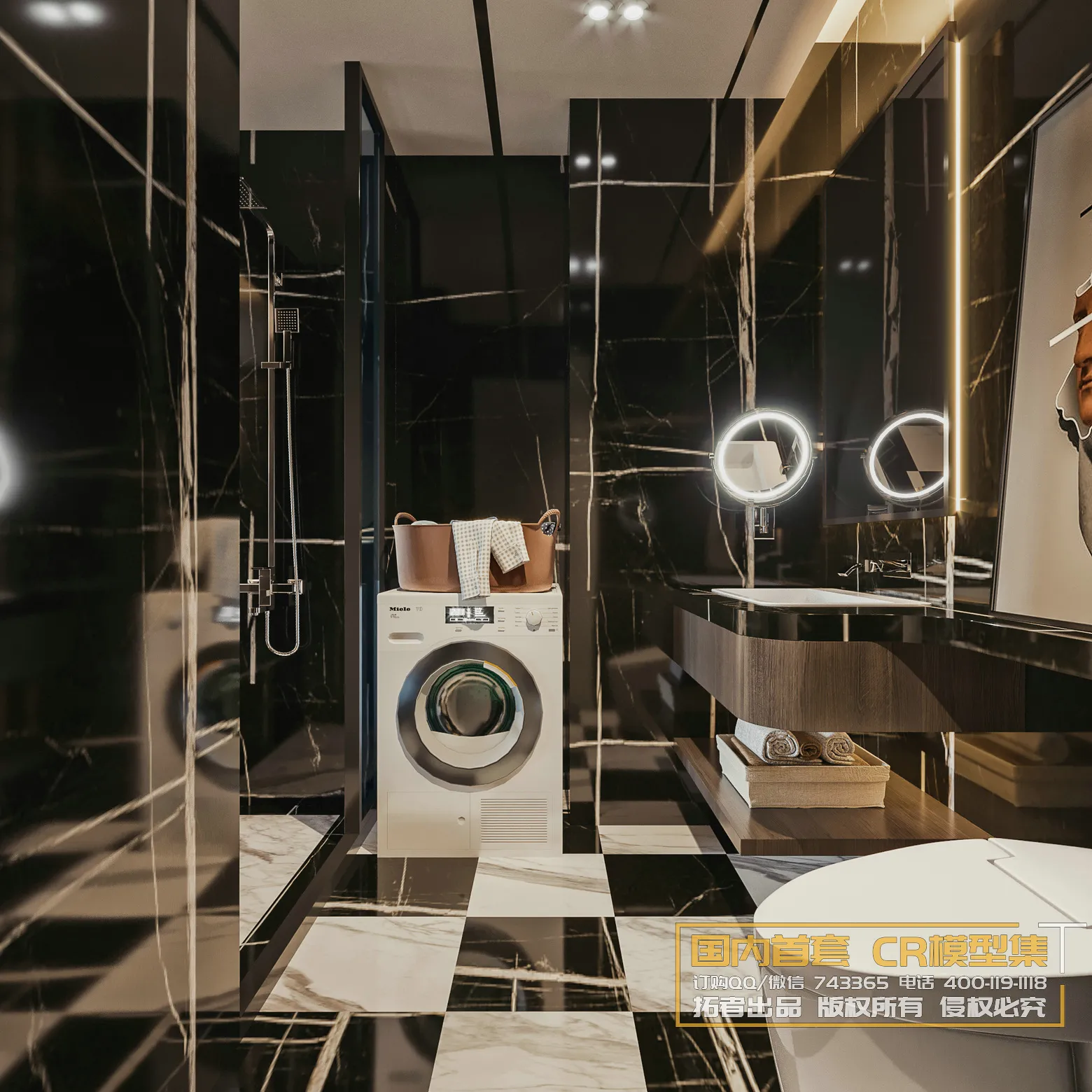 Corona Interior Vol1 – 03 – BATHROOM – 6 Corona Interior Vol1 – 03 – BATHROOM – 6