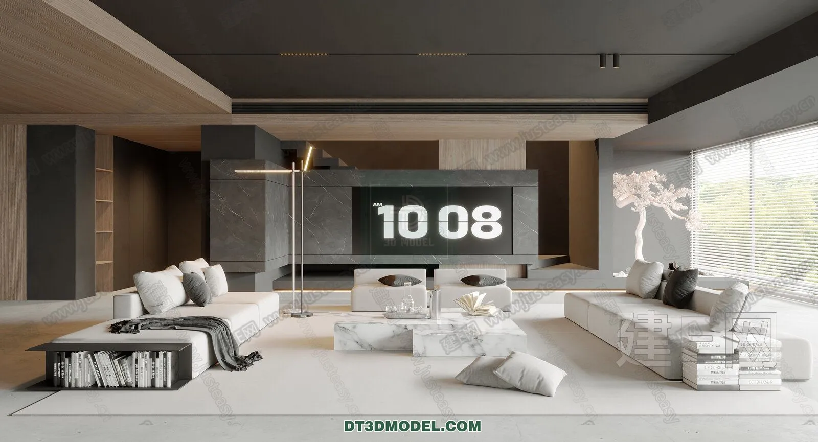 CORONA LIVING ROOM 3D MODELS – 112