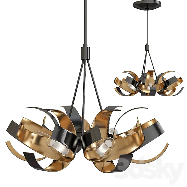 Corona Pendant by Hubbardton Forge 3DModel