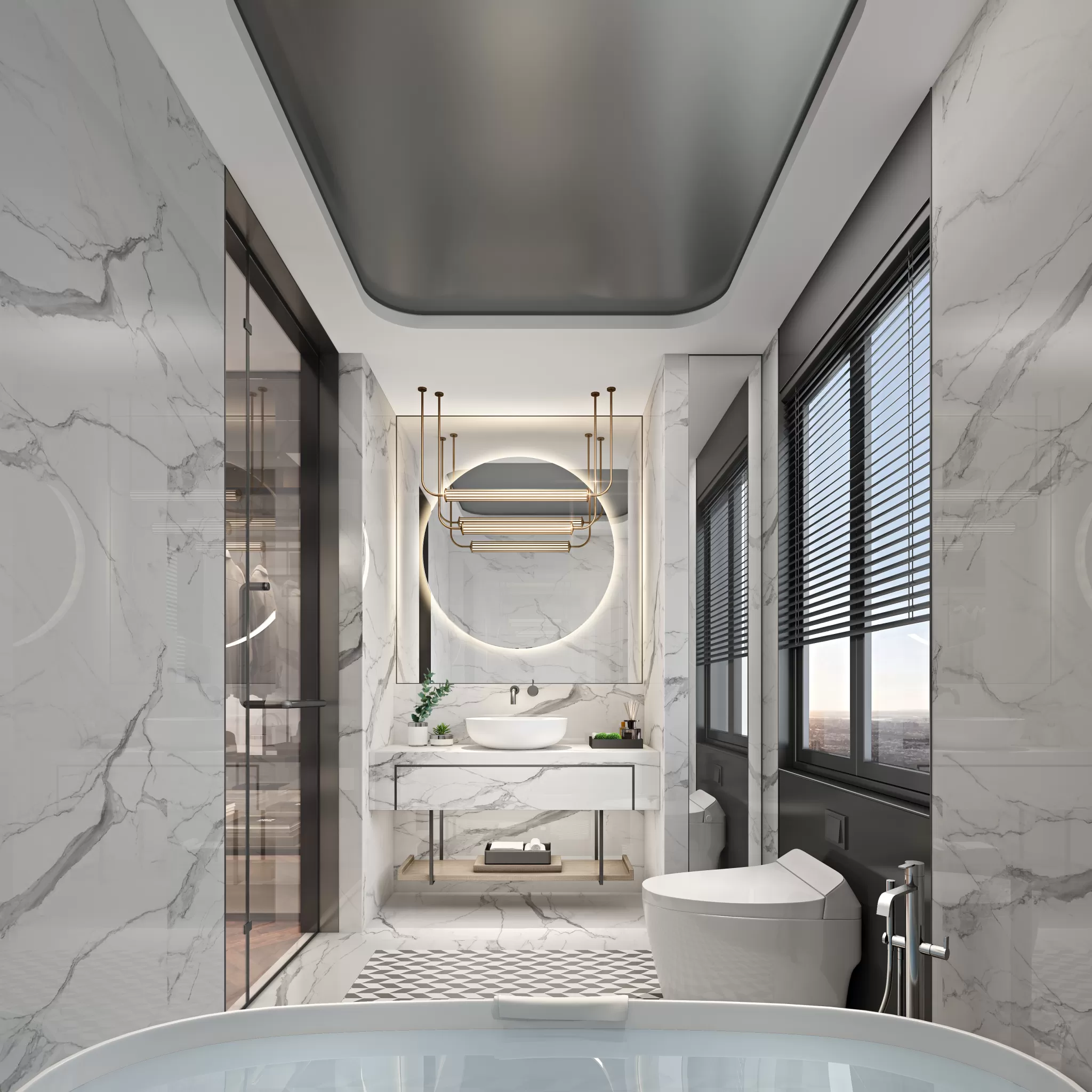 CORONA SCENES – BATHROOM – 3847