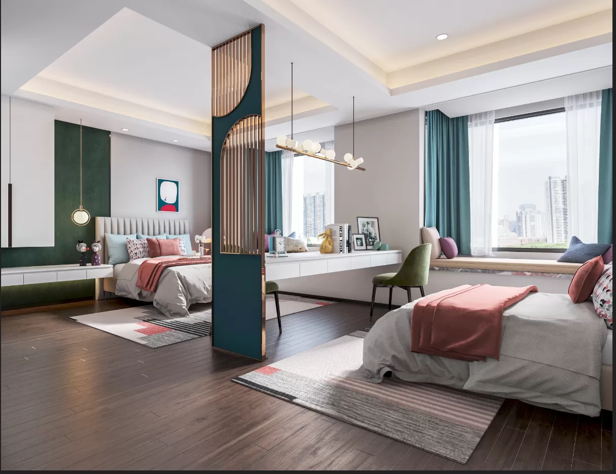 CORONA SCENES – BEDROOM – 3555