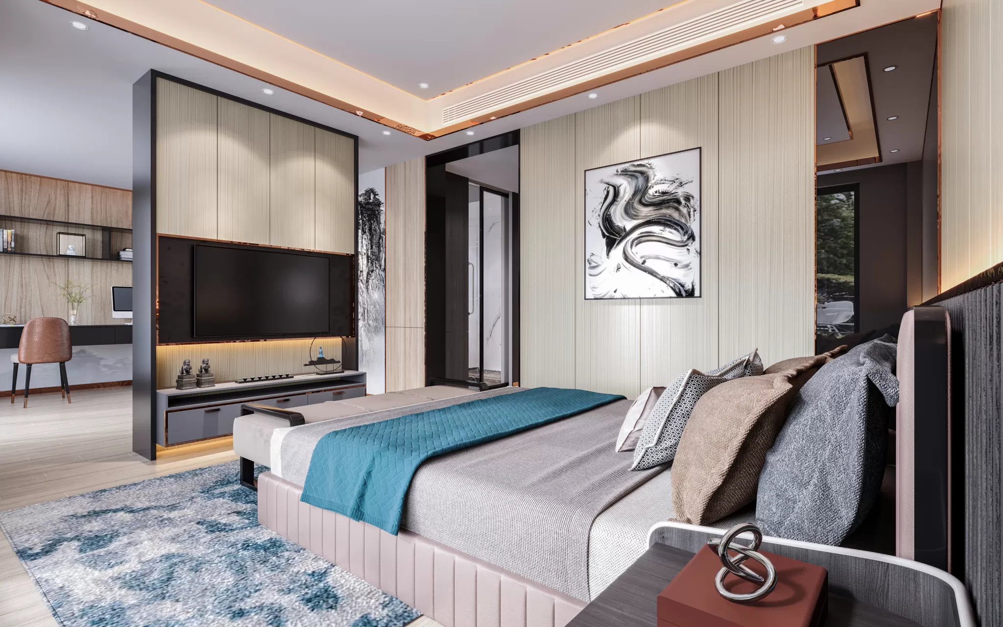 CORONA SCENES – BEDROOM – 3558