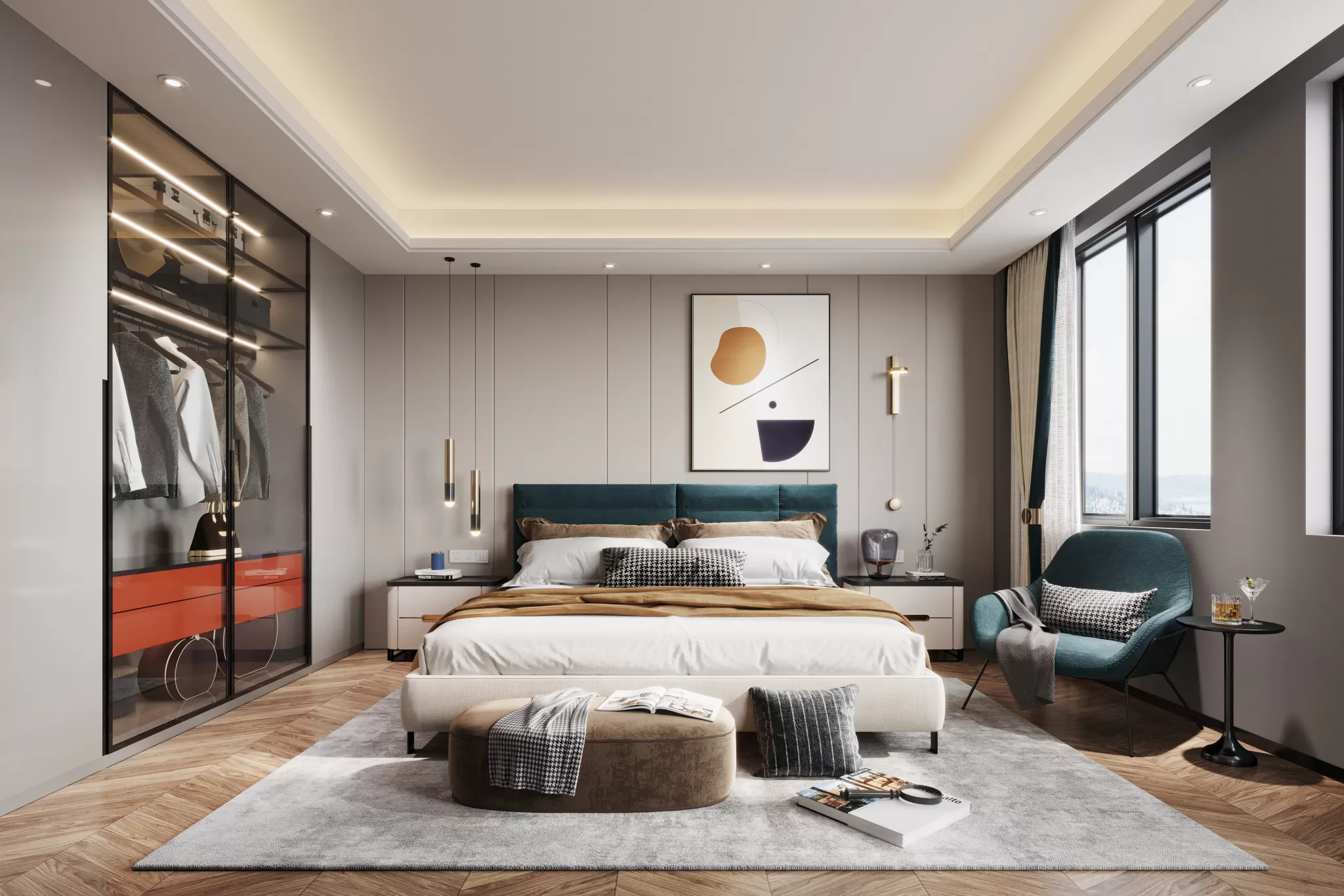 CORONA SCENES – BEDROOM – 3559