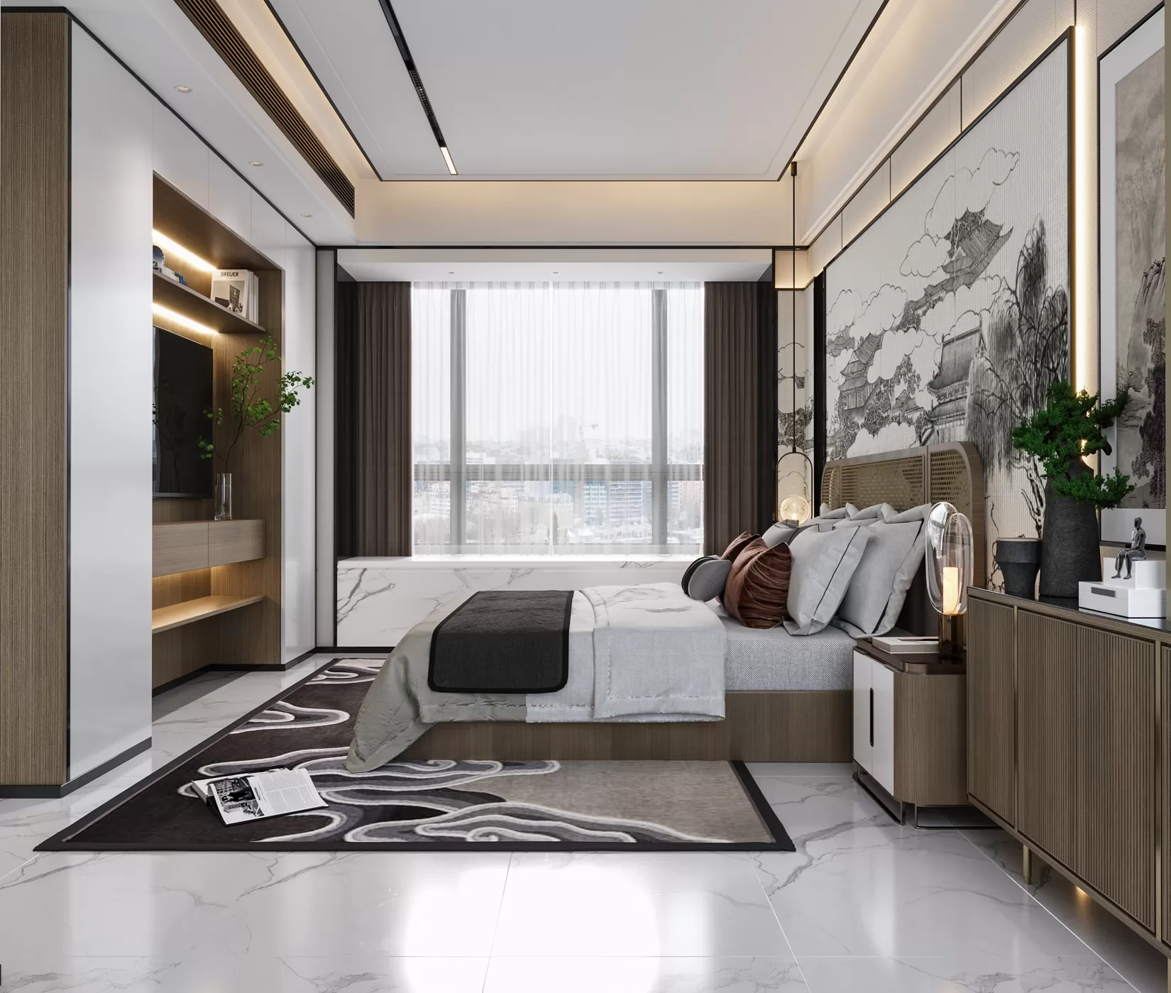 CORONA SCENES – BEDROOM – 3675