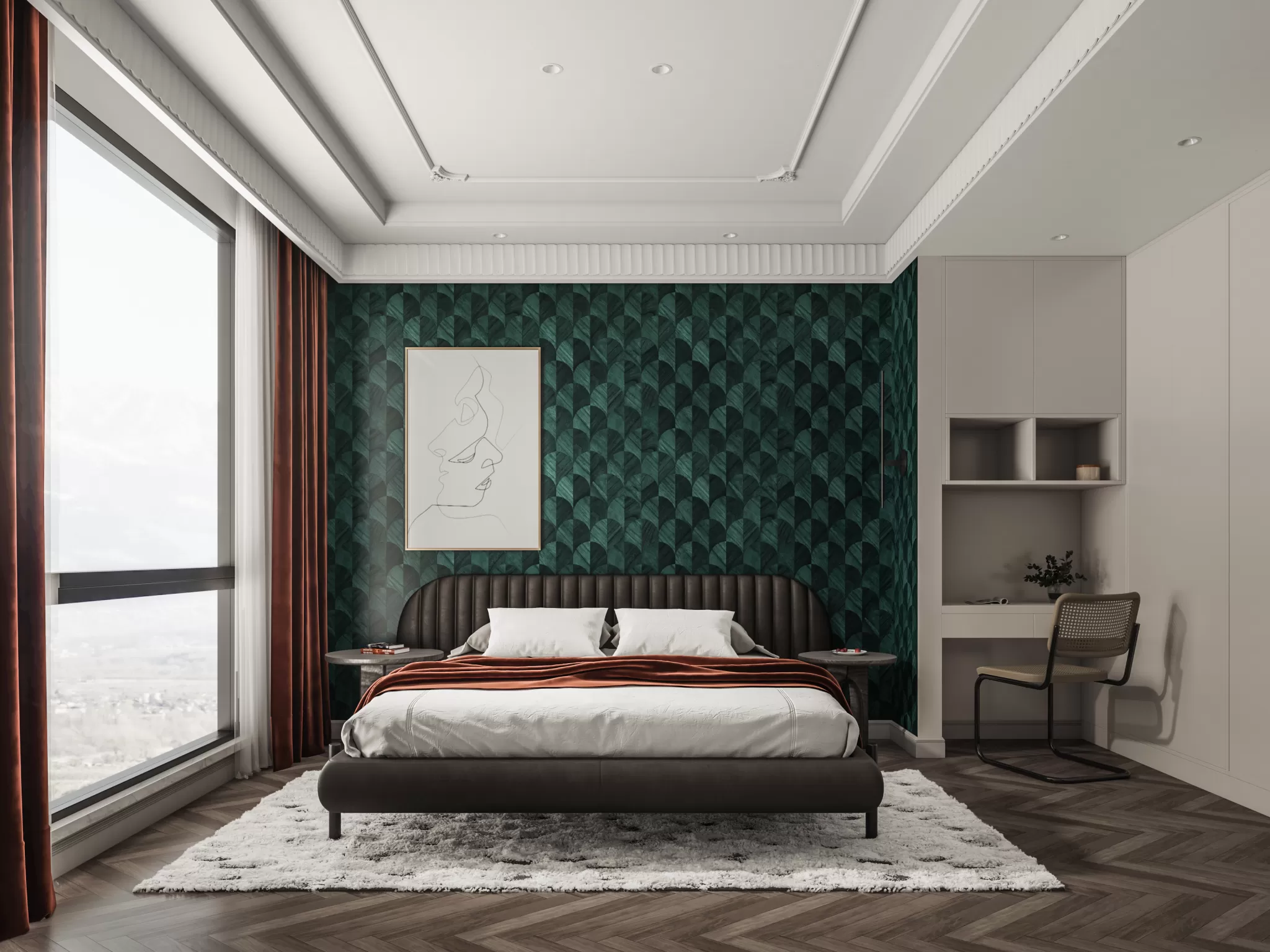 CORONA SCENES – BEDROOM – 3703