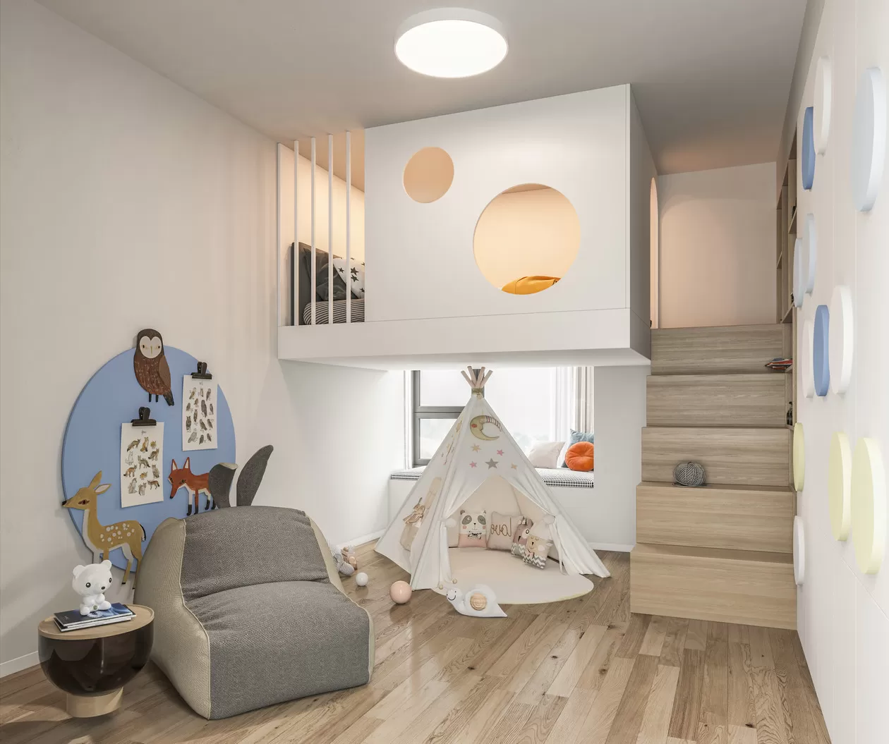 CORONA SCENES – CHILDREN ROOM – 3791