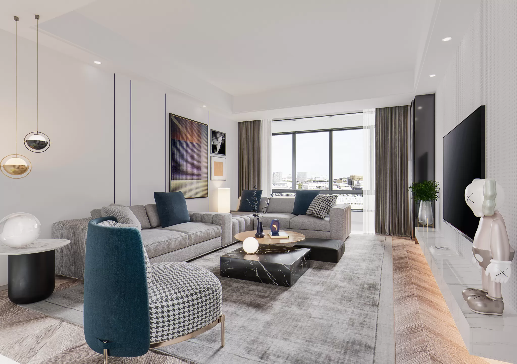 CORONA SCENES – LIVING ROOM – 2953